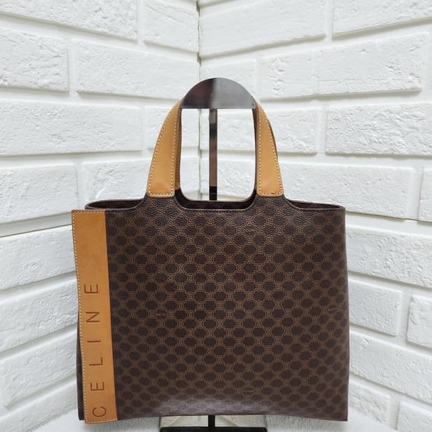 [정품] celine 셀린느 마카담 토트백