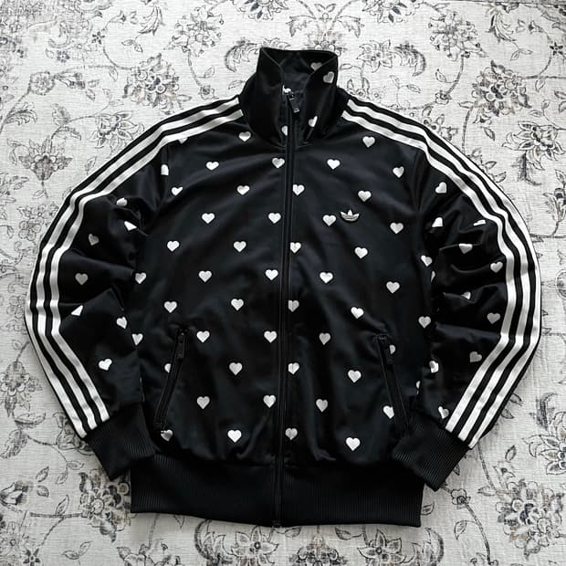 아디다스 하트 도트 파이어버드 트랙탑 져지