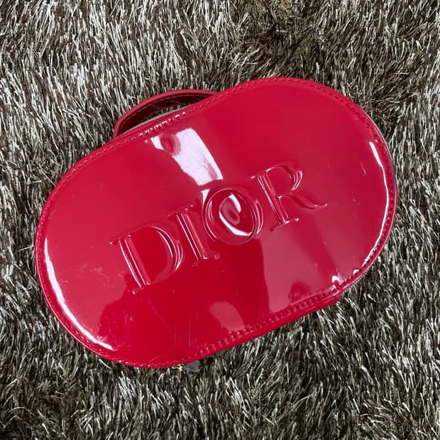 디올 Dior 레드 파우치