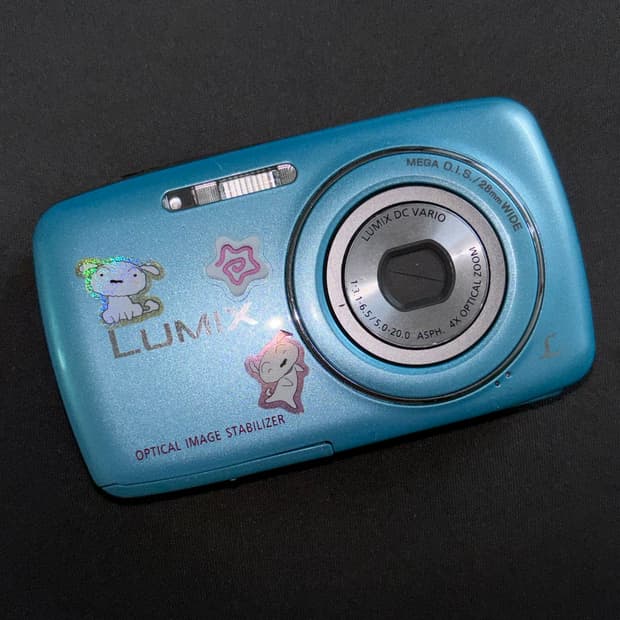 (하자o) 파나소닉 루믹스 Lumix DMC-S1 블루