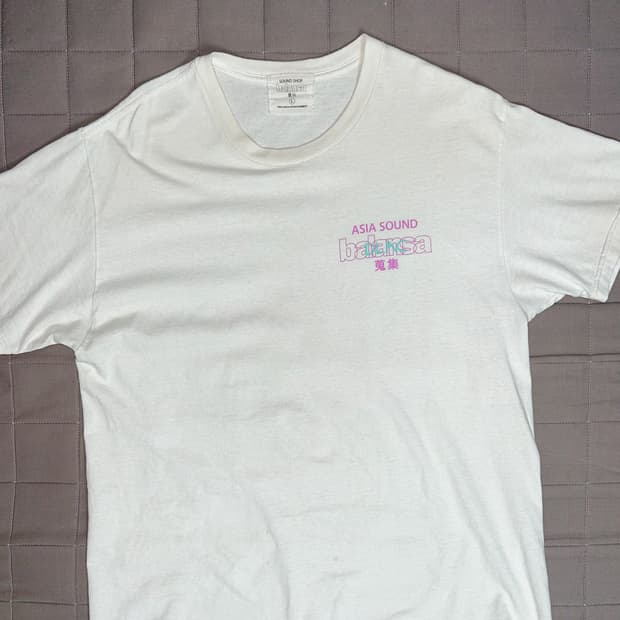 발란사 아시아 사운드 티셔츠