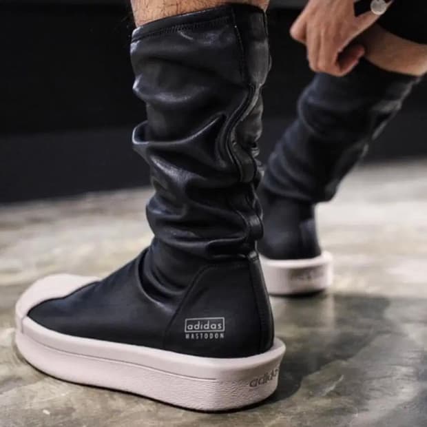 릭오웬스 아디다스 마스토돈 삭스 부츠 43