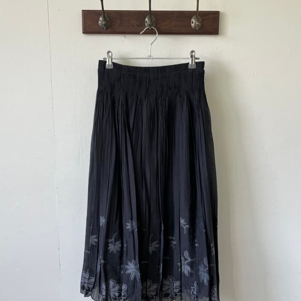Japan vtg 플라워 스커트