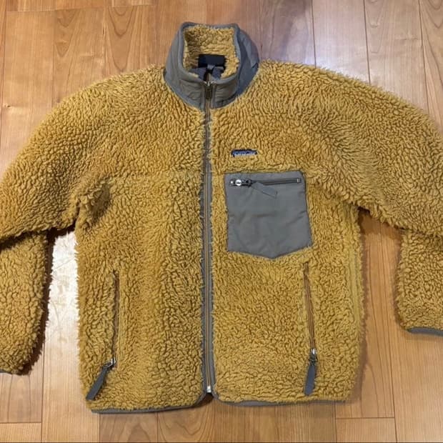 파타고니아 딥파일 머스타드 xs