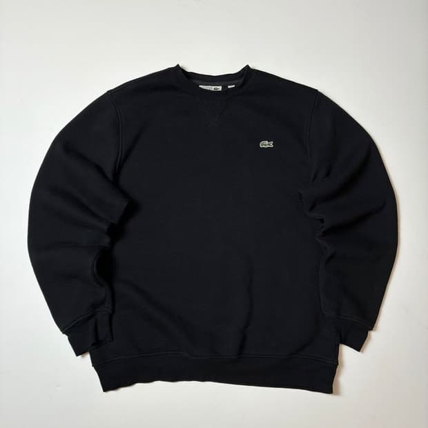 라코스테 베이직 로고 크루넥 맨투맨 PN8245