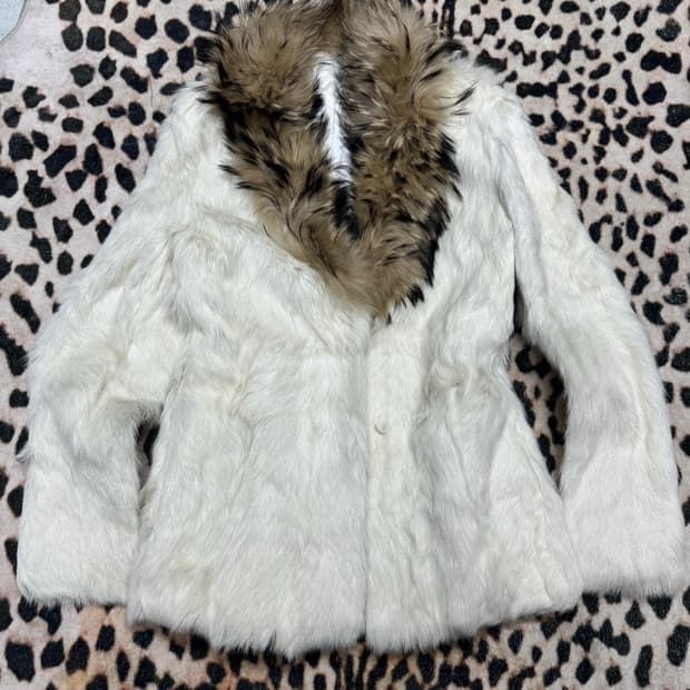 📣winter sale 갸루 브라운&크림 퍼자켓