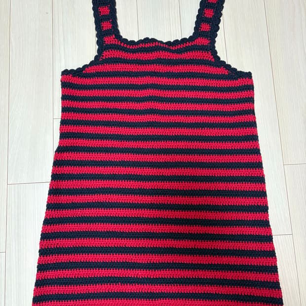 리던 니트 스커트