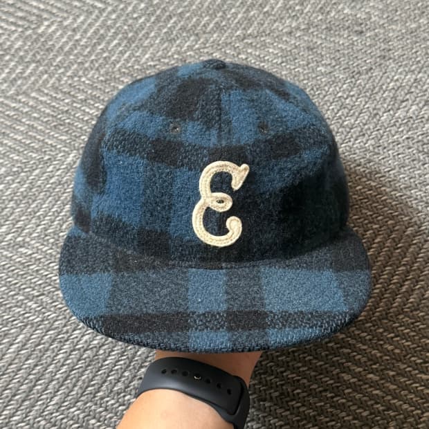 USA 울리치 빈티지 체크 캠프캡