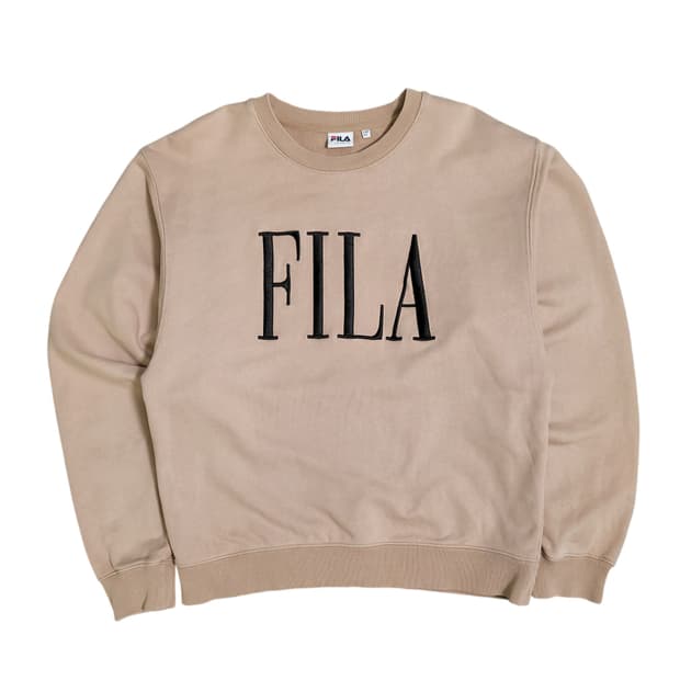 FILA 휠라 베이지 맨투맨
