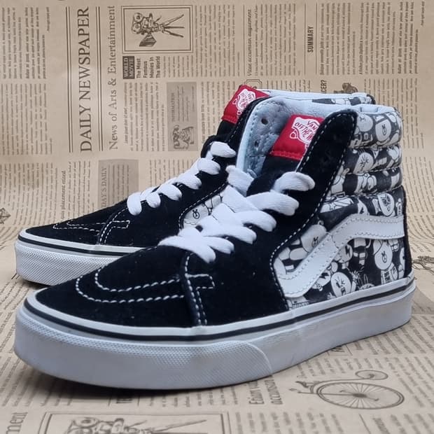 반스 스케이트 라인프렌즈 아동하이탑215