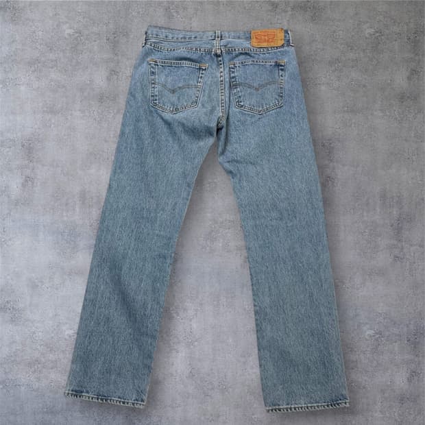 리바이스 Levi’s 501 오리지널 라이트블루 데님 팬츠 W32L30