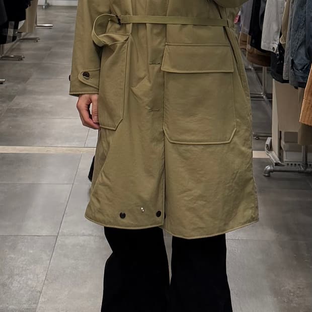 빔즈 플러스 코마츠원단 리버서블 코트