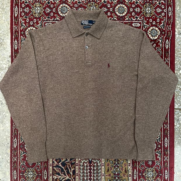 폴로 랄프로렌 램스울 카라 니트 [ 105 ]