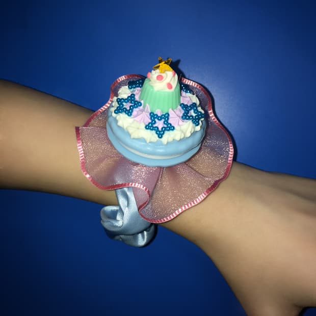 [handmade] pastel muffin party bracelet