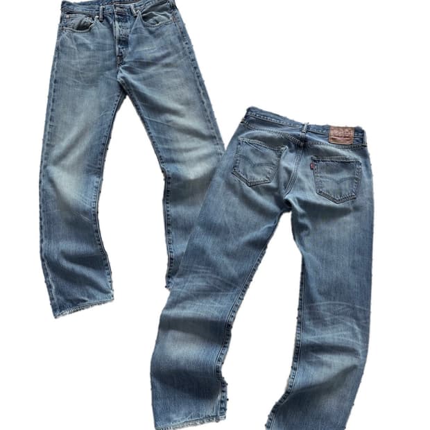 리바이스 501 데님팬츠