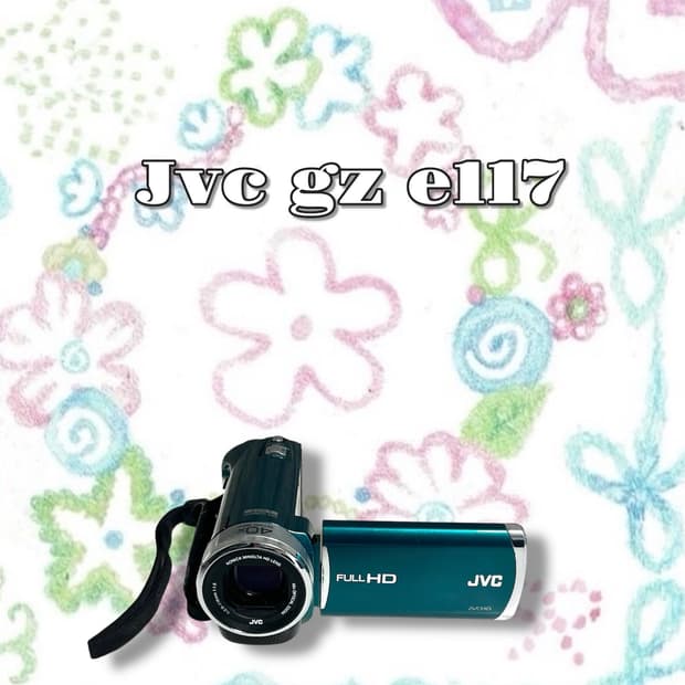 희귀컬러 / 입문자 추천 / Jvc gz 117 빈티지 캠코더