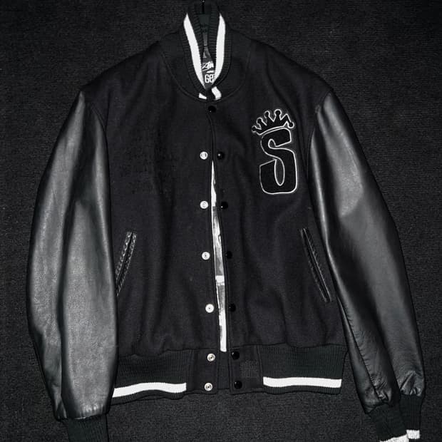 스투시 25주년 바시티 자켓 2005