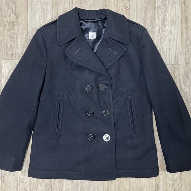 95) 미군 오리지널 미해군 견장 울 피코트(민트급)RRL&LVC&폴로