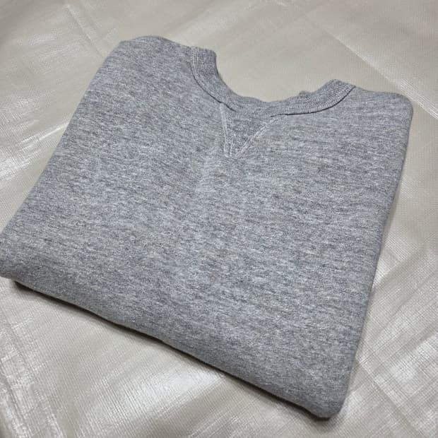 더블웍스 루프휠 스웻셔츠 그레이