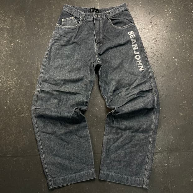 30 선존 와이드 팬츠