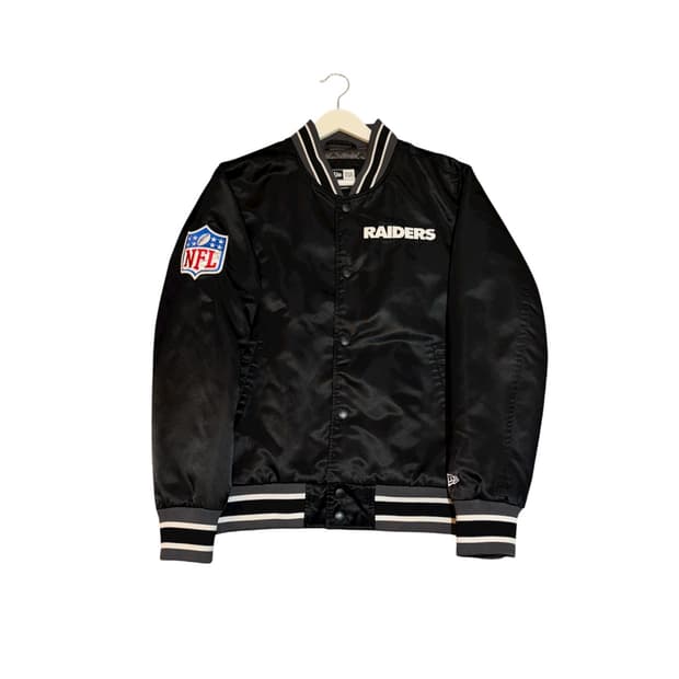 뉴에라 NFL 레이더스 바시티자켓 블랙 M