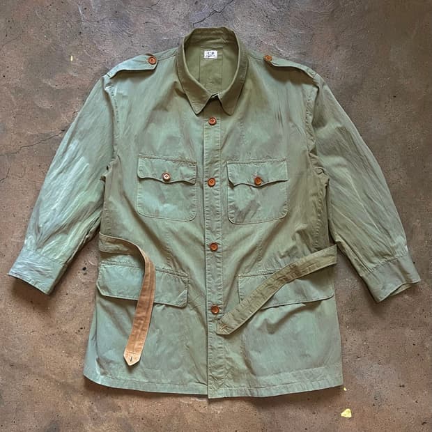 89SS CP컴퍼니 아카이브 나일론 사파리 자켓