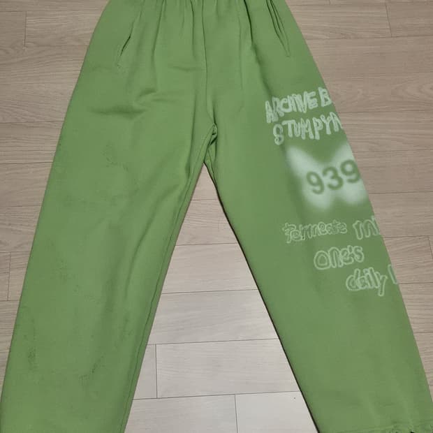 아카이브볼드 프린팅팬츠