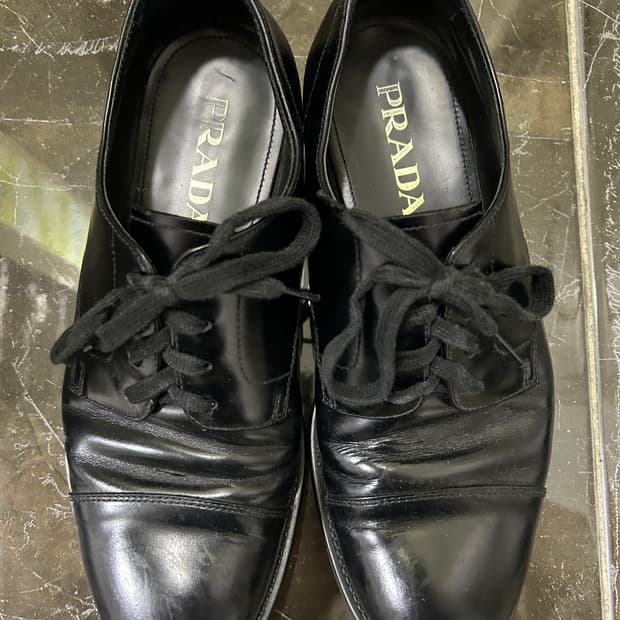 프라다 더비슈즈