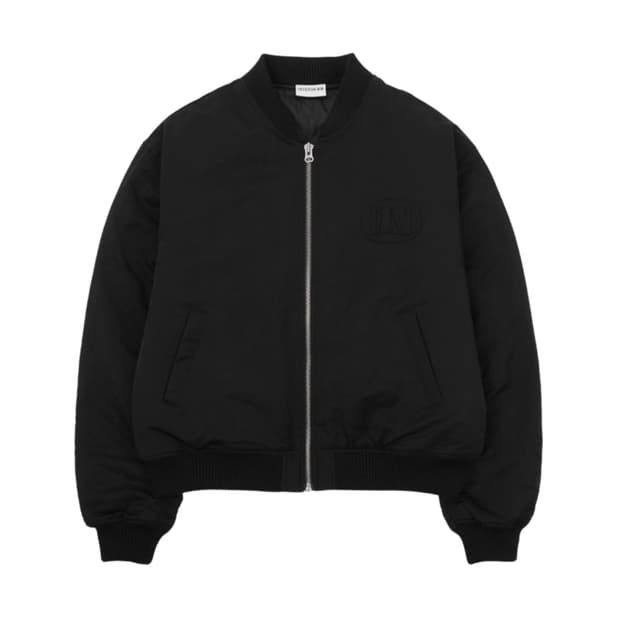 다다 봄버 자켓 블랙