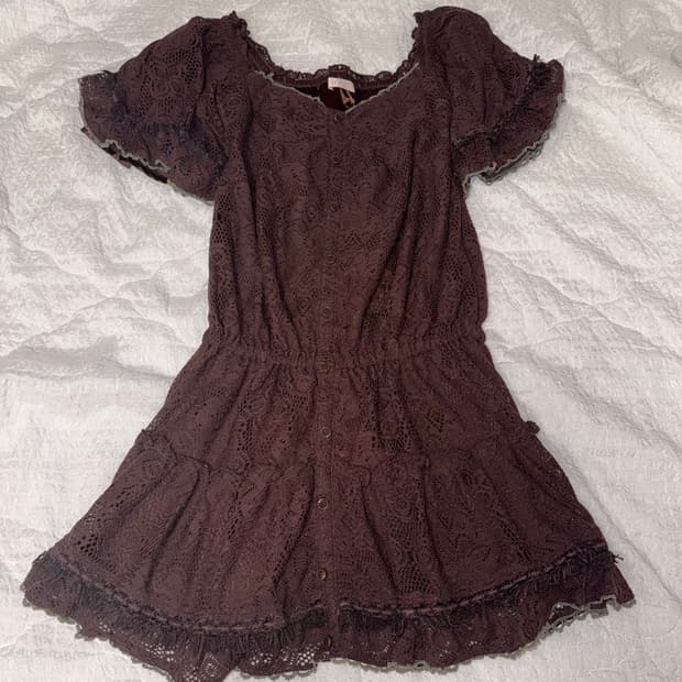 리즈리사 브라운 초코 원피스 라떼갸루 히메갸루