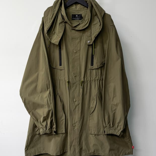 Virgo 워터 리펠런트 밀리터리 코트