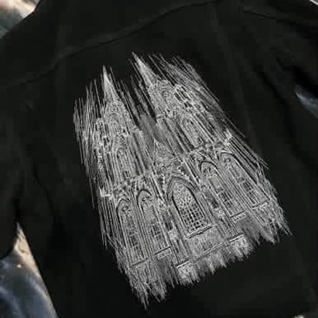 [1] 언더마이카 대성당 스웨이드 자켓 블랙