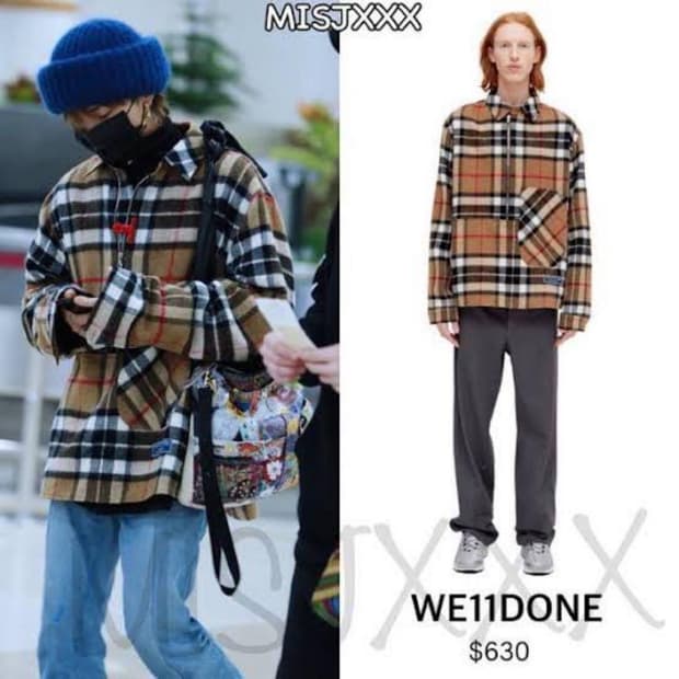 We11done 웰던 하프집업 아노락 베이지 / L