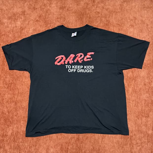 빈티지 DARE 티셔츠 XXL made in usa