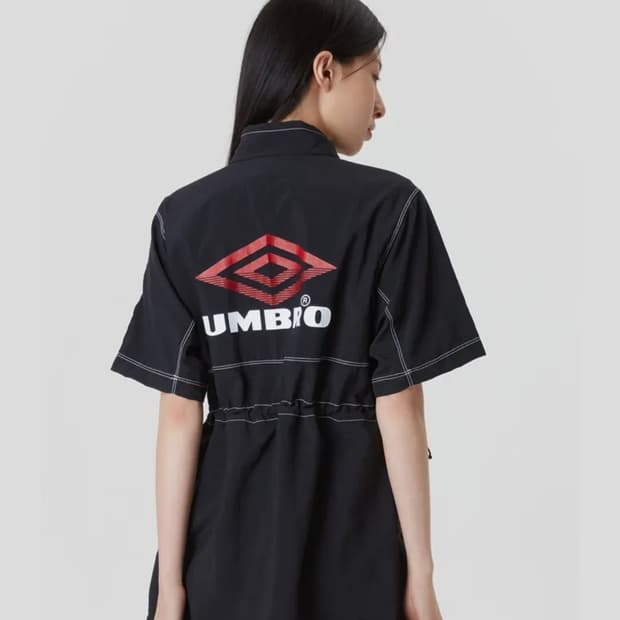 엄브로 크리스피 아노락원피스 