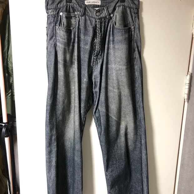 아워레가시 써드컷 디지털 다크 오로라 코듀로이 32사이즈