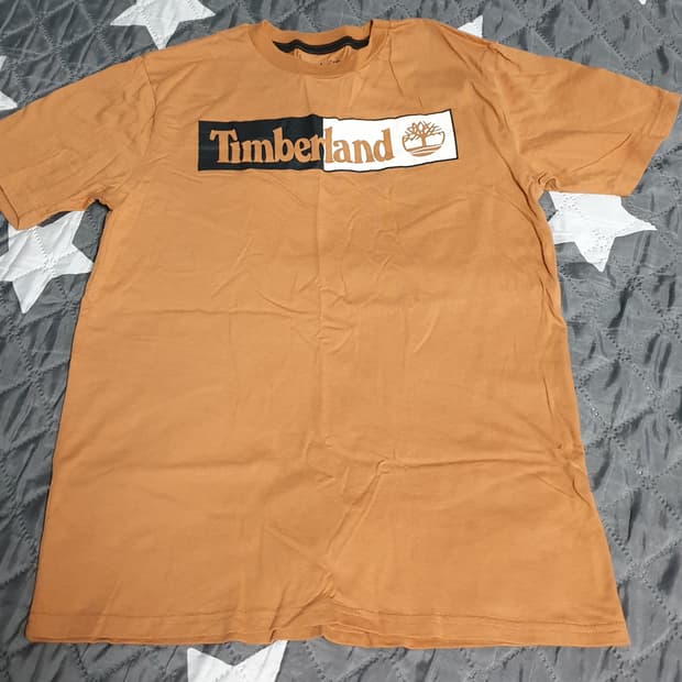 팀버랜드 클래식로고 코튼 반팔티 (S)