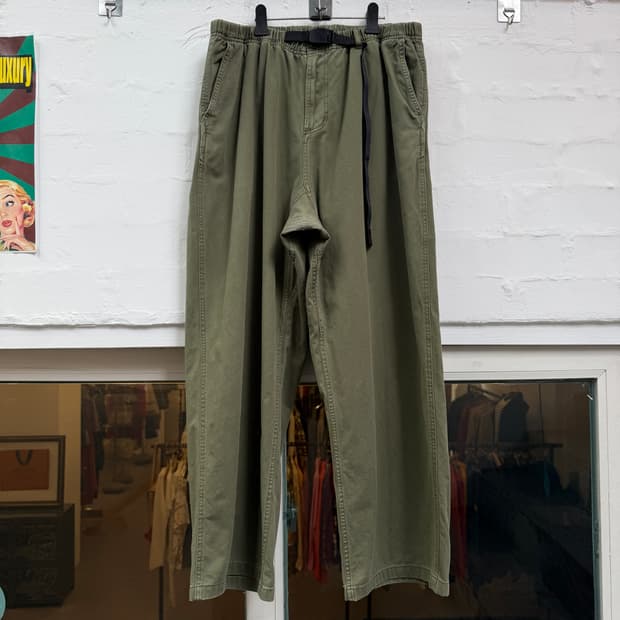 Gramicci 그라미치 카키 팬츠 ASIA 2XL