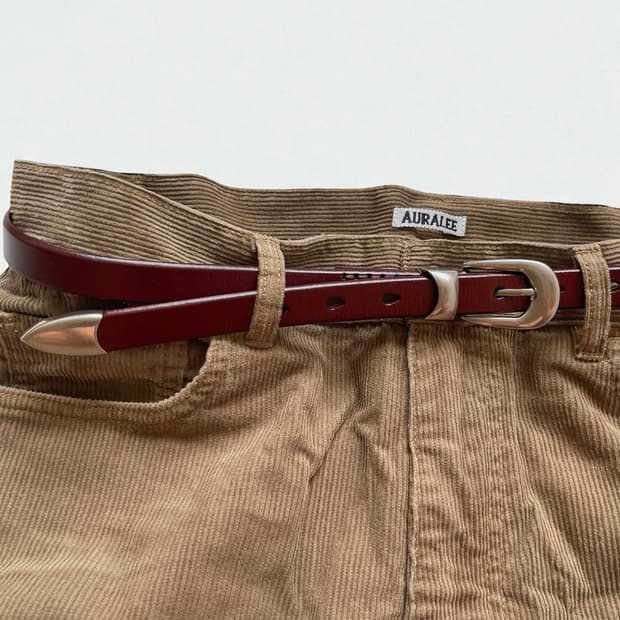 (재입고) 러스틱 소가죽벨트 아워레가시무드