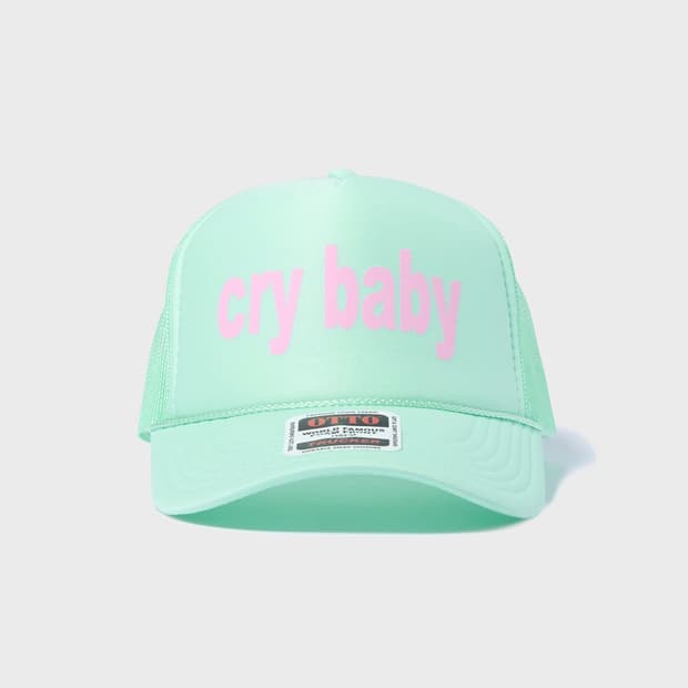 애슐리윌리엄스 크라이베이비 그린캡 