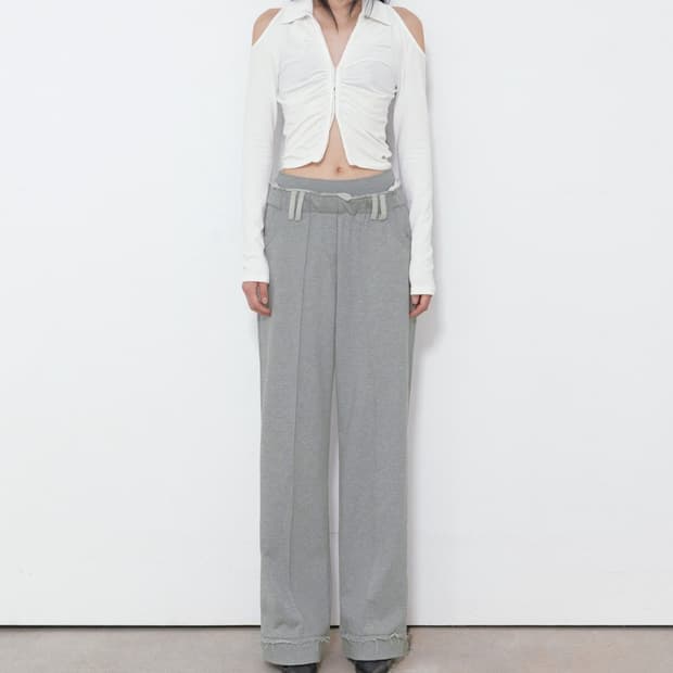 보헤미안서울 숄더 홀 카라티 아이보리