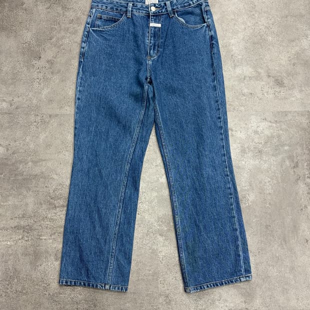 마리떼 프랑소와 지르보 클래식 와이드핏 데님 팬츠