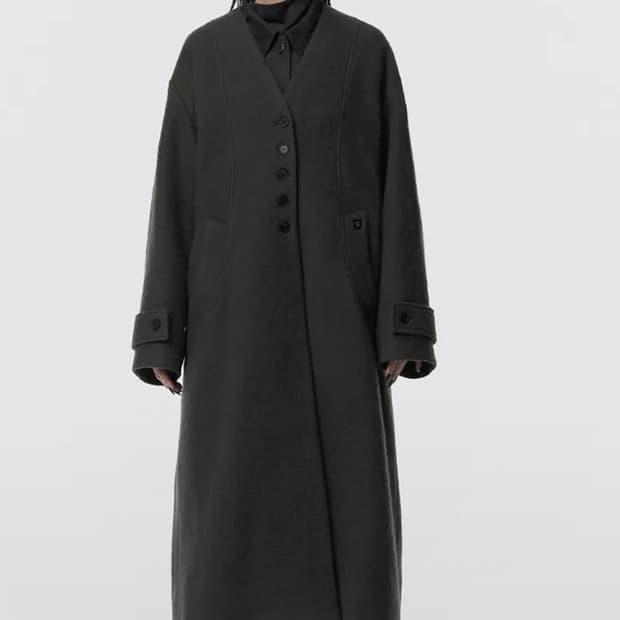 트리밍버드 부클울롱코트 판매해요