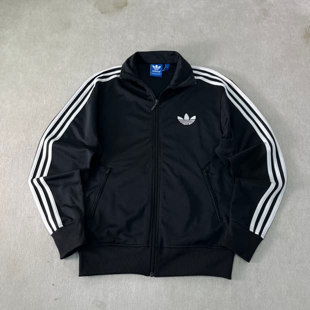 100 아디다스 블랙 파이어버드 트랙탑 져지