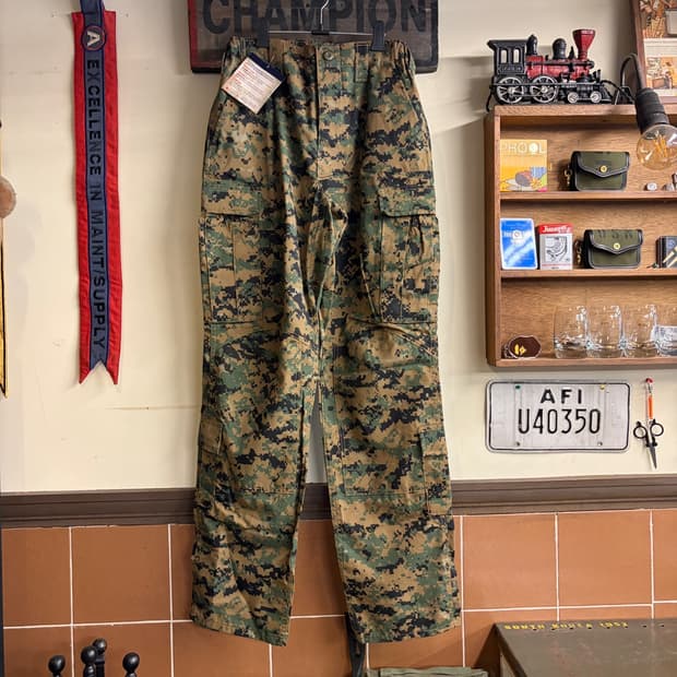 미해병대 오리지널 USMC MARPAT 전투복 팬츠 S-L 데드스탁