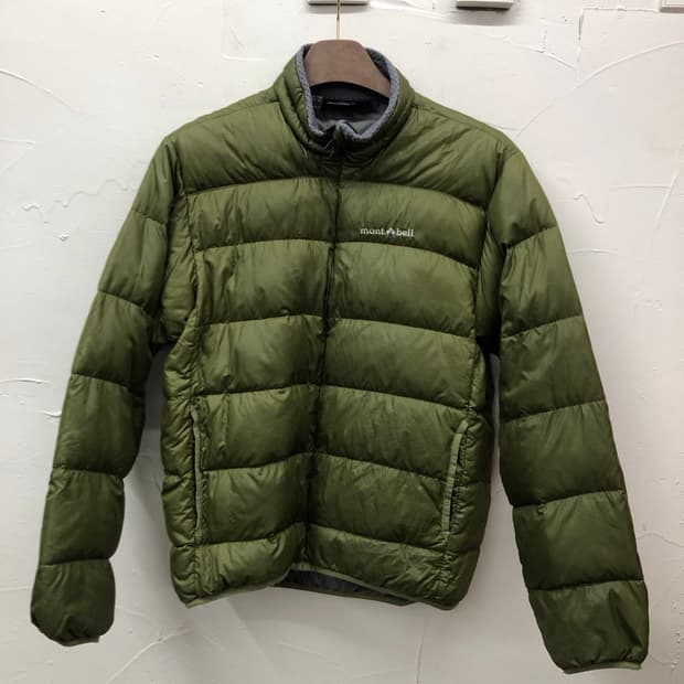 몽벨 경량 패딩 올리브