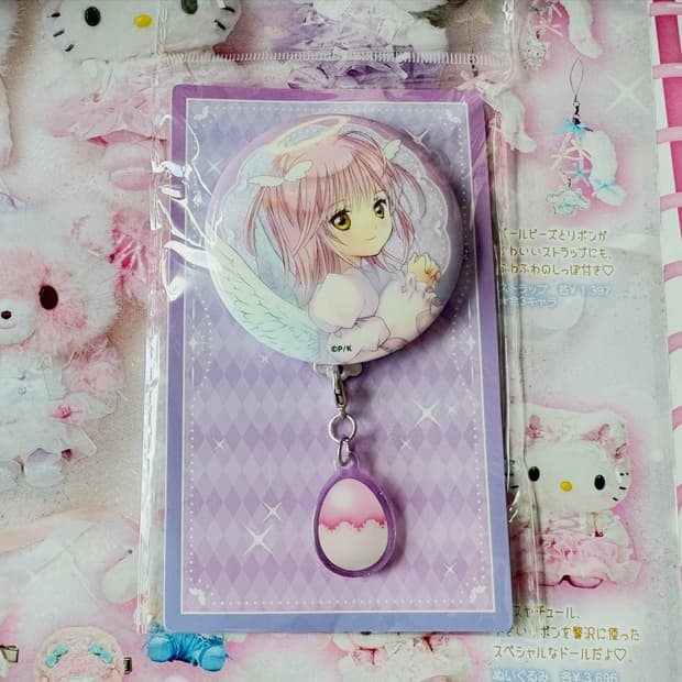 캐릭캐릭체인지 아무 캔뱃지