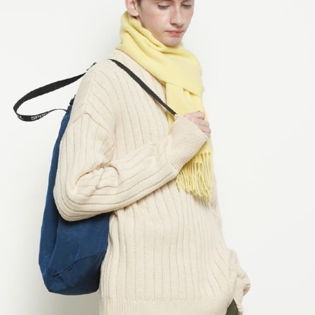 에이본 Wool 100 Royal muffler lemon