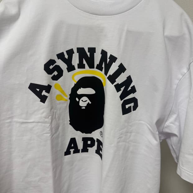 베이프 센트럴씨 반팔(새상품)