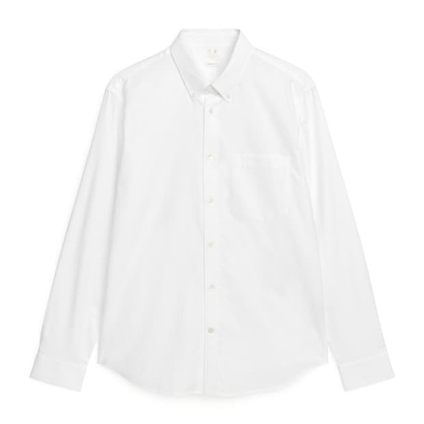 [새상품, 50(100-105)] 아르켓 옥스포드 셔츠 화이트